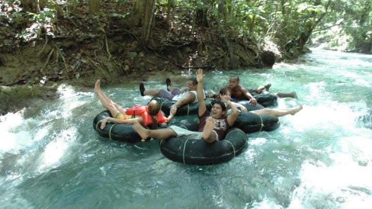 Beach Horseback Riding and River Tubing