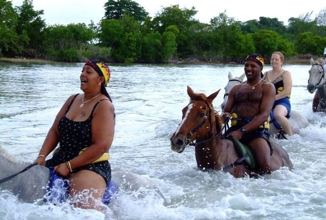 Beach Horse Back Riding in Ocho Rios