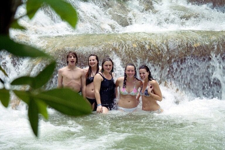 Dunn’s River Falls Climb & Falls Flyer Zipline Adventure
